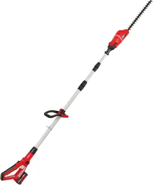 Einhell GE-HH Power X-Change Volt Cordless 18-Inch Telescoping Pole Hedge Trimmer, Kit (w/ 3.0-Ah Battery   Fast Charger)