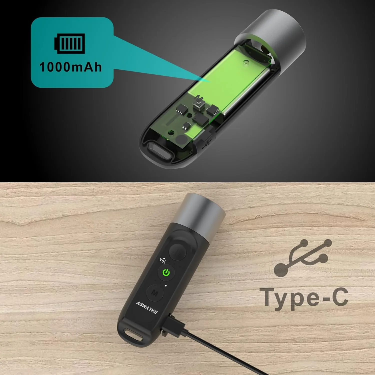 Electronic Whistle Highest IPX5 Maximum Sound 125db Battery 1000mAh Blue for Coaches Teacher, Sports Whistle