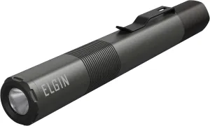 Elgin Firebolt Inspection LED Flashlight, 100 Lumens Compact Pocket Work Light with Magnetic Mount and Rubber Bite Grip, Heavy-Duty IP66-Rated EDC Pen Light for Mechanics, Contractors and DIY Projects