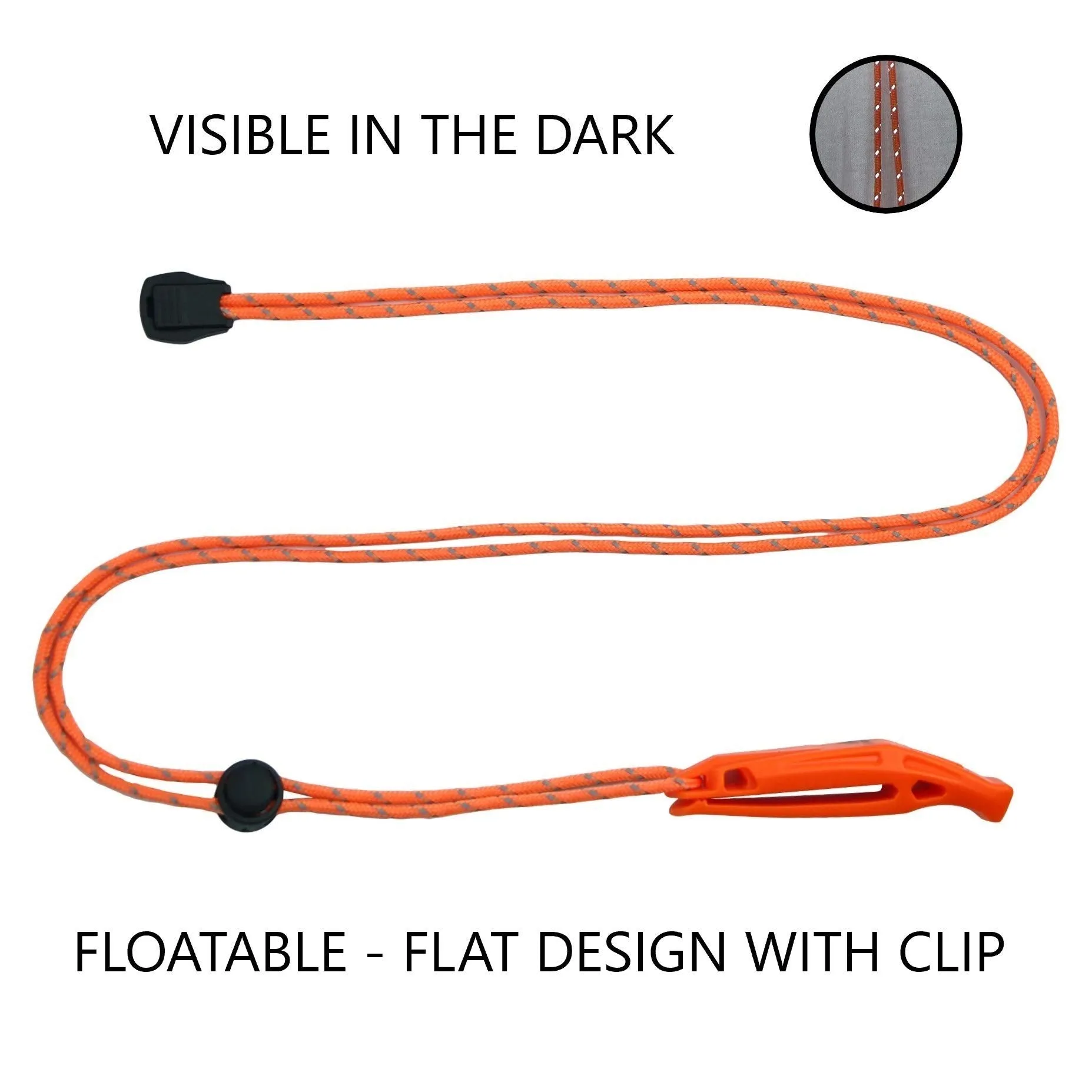 Emergency Whistles with Lanyard Safety Whistle Survival Shrill Loud Blast for Kayak Life Vest Jacket Boating Fishing Boat Camping Hiking Hunting Rescue Signaling Kids Lifeguard Plastic 2 Pack