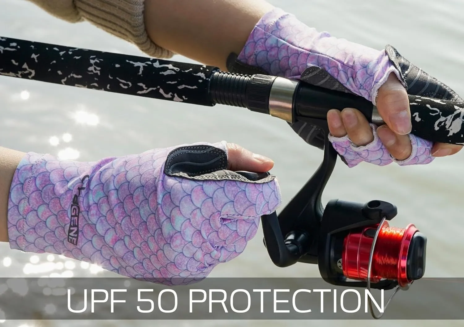 Fishing Gloves UV Protection Gloves Sun Protection Gloves UPF50  Men Women for Outdoor, Kayaking, Rowing