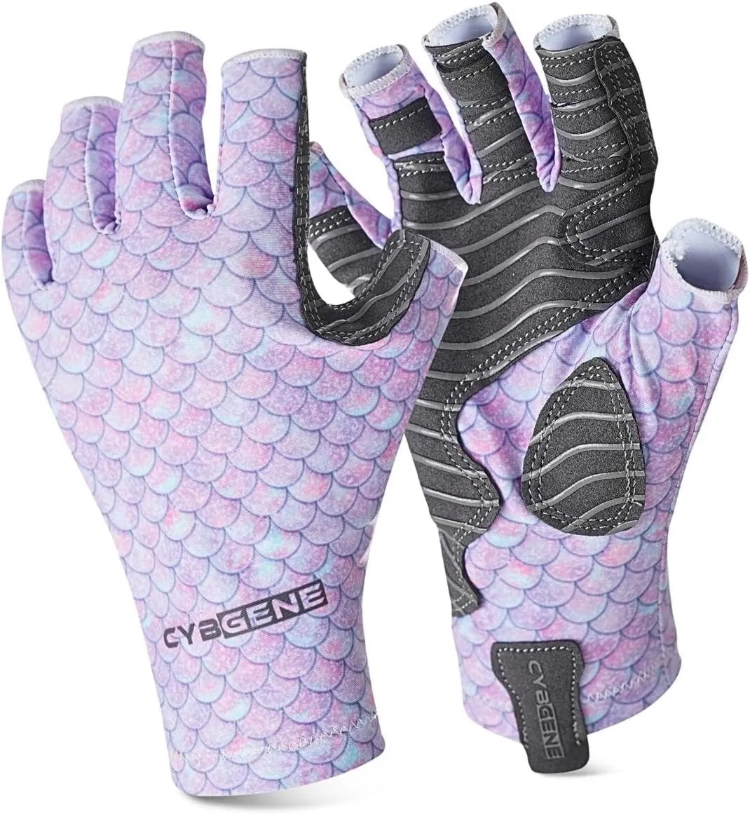 Fishing Gloves UV Protection Gloves Sun Protection Gloves UPF50  Men Women for Outdoor, Kayaking, Rowing