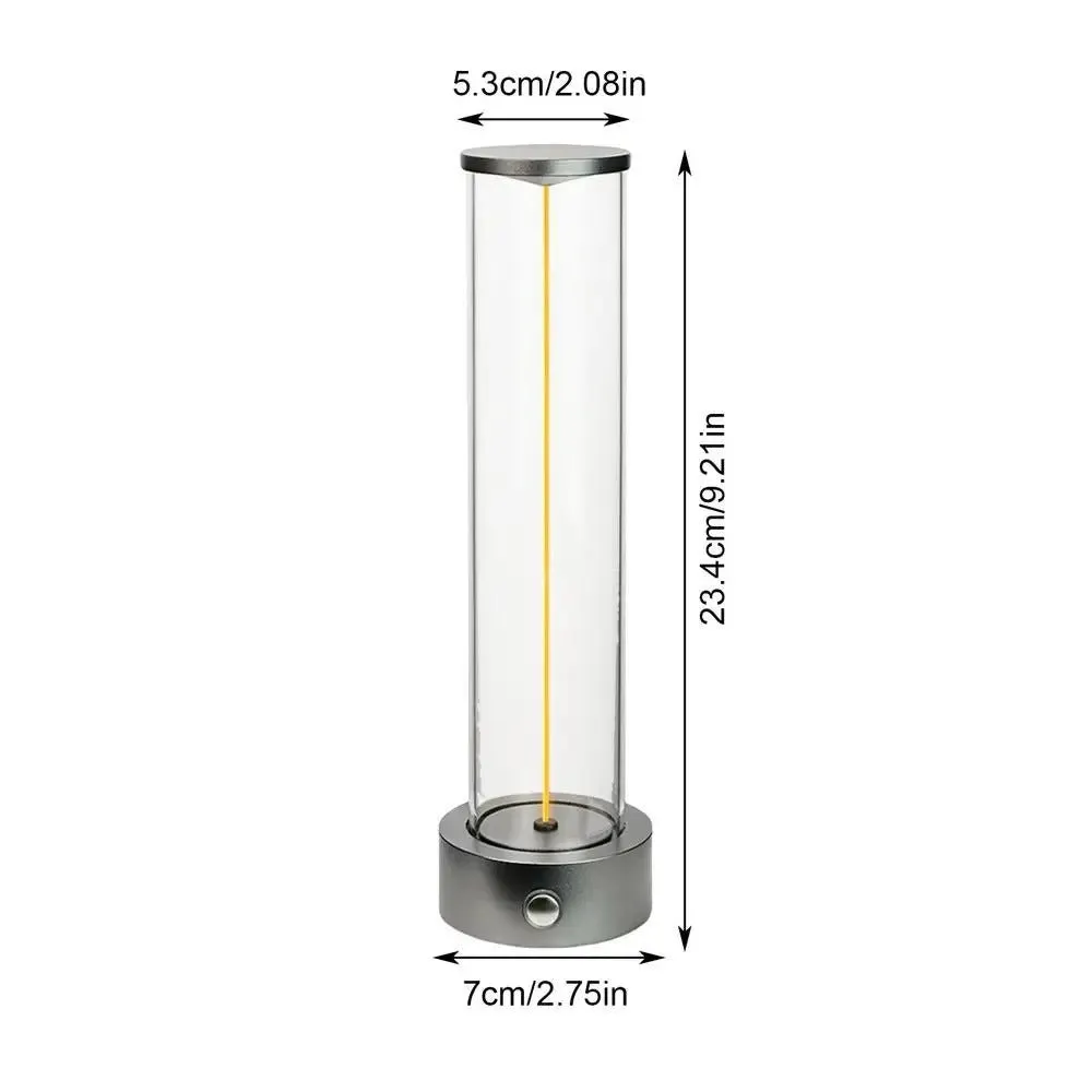 Flexible Filament Magnetic Light Plus - Nightstand Lights Dimmable with 3 Levels for Gaming, Home Office, Bedroom, Living Room, Kitchen, Bar, Restaurant