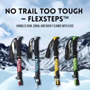 FlexSteps™ Telescopic Trekking Stick