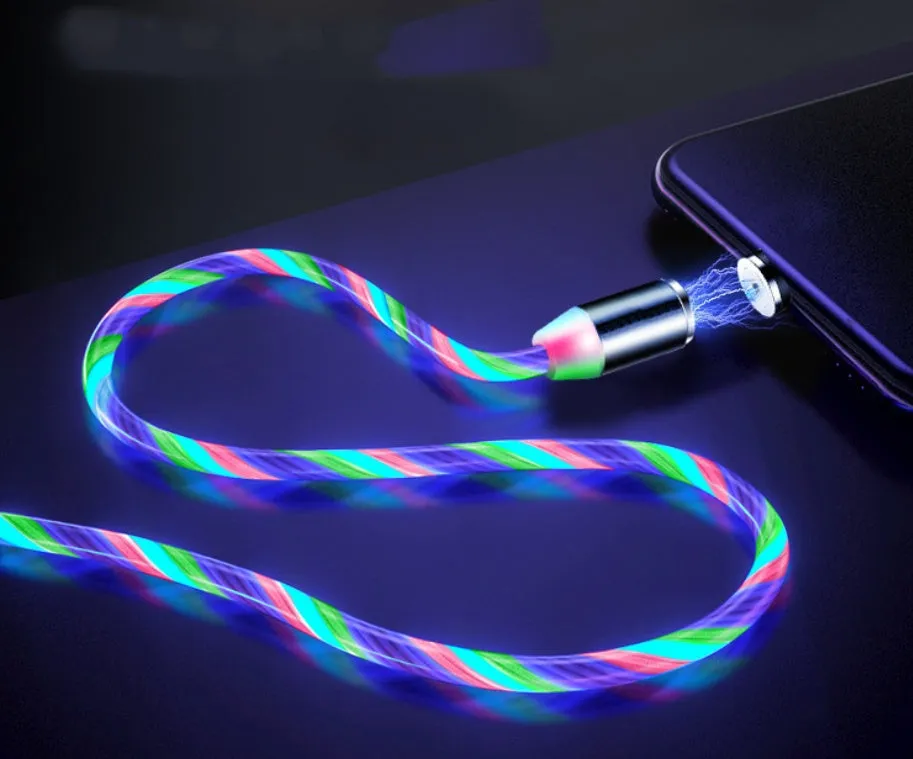 Flowing Ligh Magnetic Line Cable