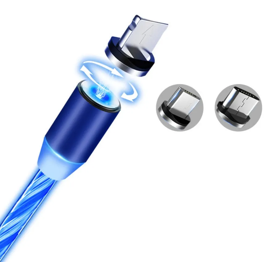 Flowing Ligh Magnetic Line Cable