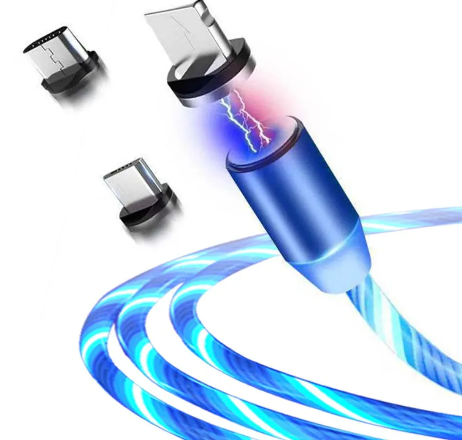 Flowing Ligh Magnetic Line Cable