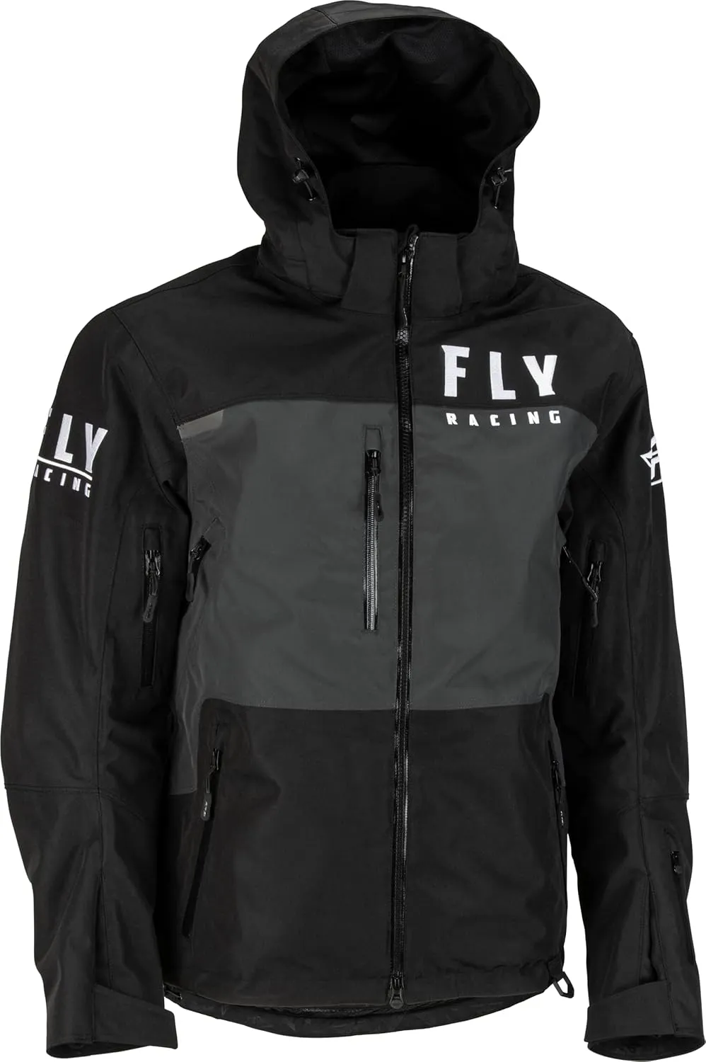 Fly Racing 2023 Carbon Jacket (Grey/Black, X-Large)