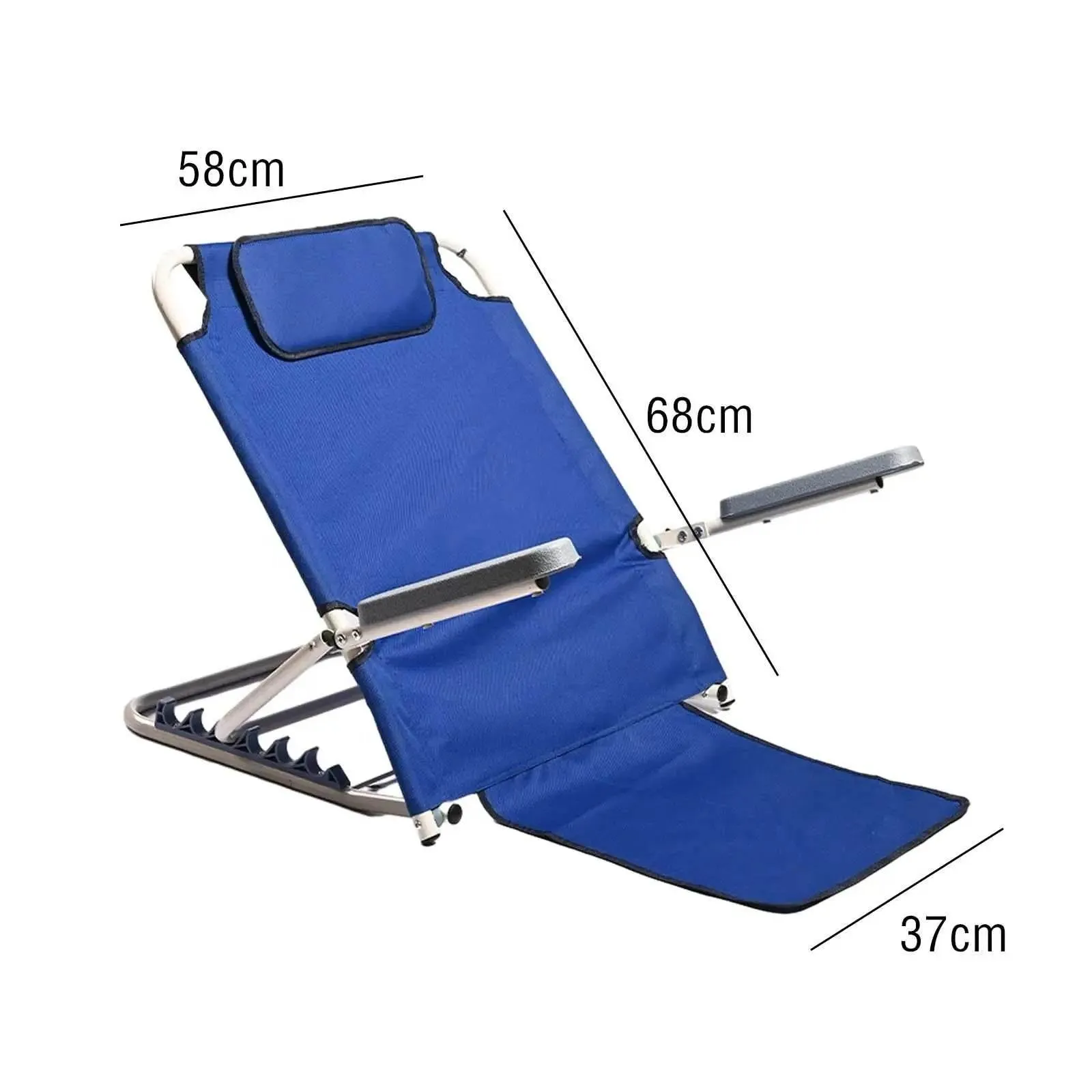 Foldable Backrest Support - Reclining Seat Helper for Seniors