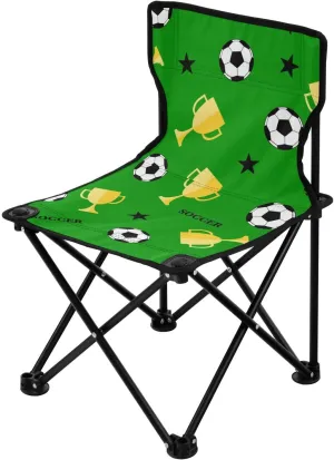 Foldable Camping Chair Adult Football Cup Ultralight Beach Chair Backpack Carry Bag Fishing Chair for Camping Travel