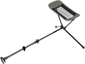 Foldable Hammock Chair Foot Rest Universal Fit Accessories Versatile for Beach Chairs Simple Assembly 17.7-29inch Adjustable, Green