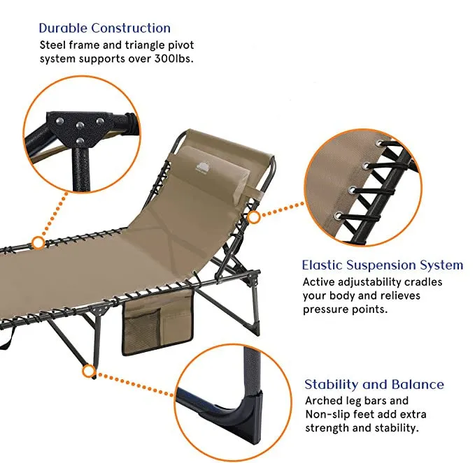 Folding Chaise Lounge Chair