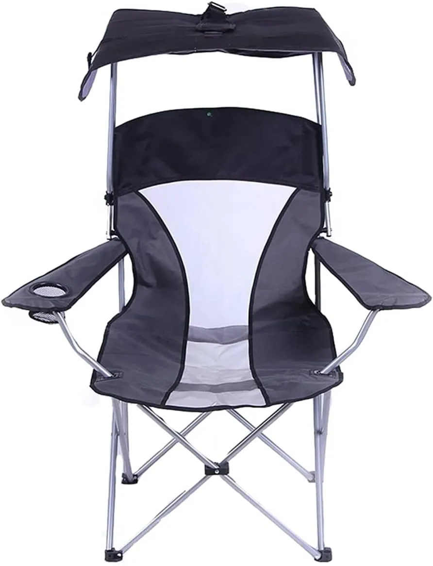 Gaming chair , Camping Chairs Outdoor Furniture Beach Chairs Portable Wild Fishing Chair Mesh Folding Mesh Canopy Shade Chair Sunshade Seat With Armrest For Sunbathing On The Beach Folding Chairs Pati