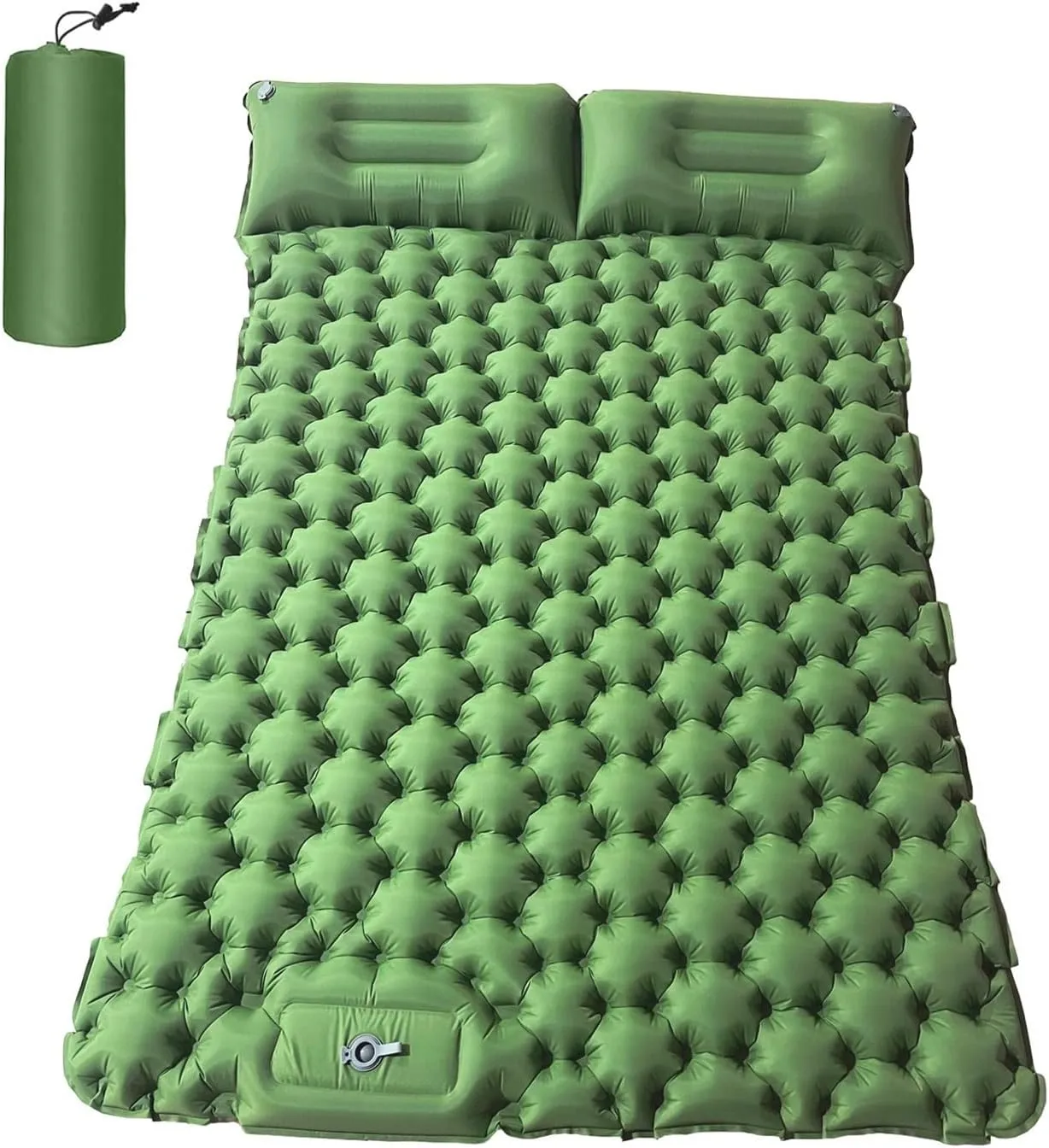 GaRcan Ultralight Sleeping Pad Portable Camping Mat Inflatable Air Mattress Outdoor Hiking Trekking Picnic Sleeping Mat 2 Person (A Two Seat)