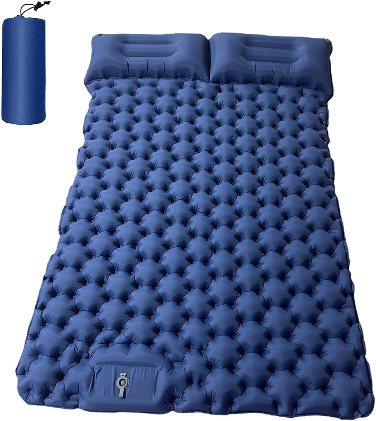 GaRcan Ultralight Sleeping Pad Portable Camping Mat Inflatable Air Mattress Outdoor Hiking Trekking Picnic Sleeping Mat 2 Person (A Two Seat)