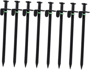 Garden Pegs,Tent Pegs，16pcs Tent Pegs Aluminum Tent Stakes Tent Canopy Stakes Tent Anchors Tarp Stakes Ultralight Tent Stakes Tent Hooks Sand Stakes Camping Stakes Hiking Stakes Metal Linoleum Cast I