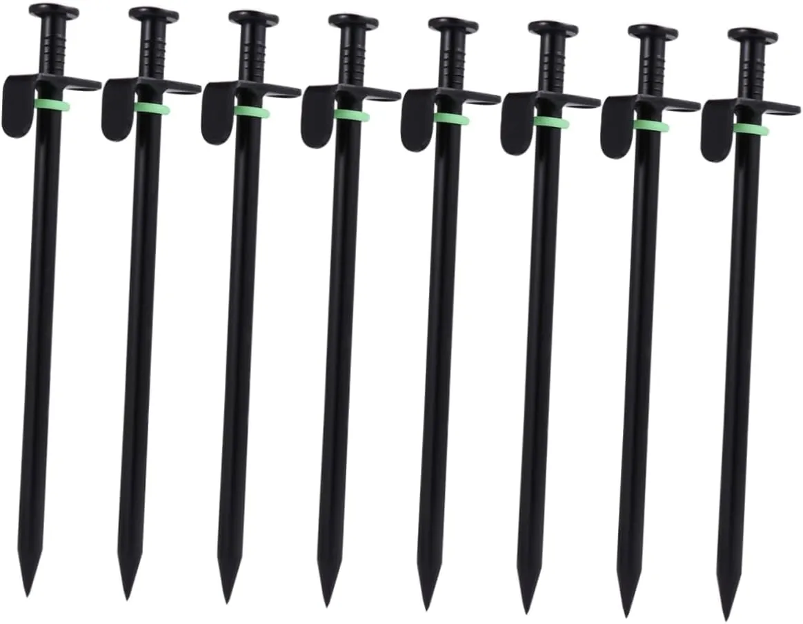 Garden Pegs,Tent Pegs，16pcs Tent Pegs Aluminum Tent Stakes Tent Canopy Stakes Tent Anchors Tarp Stakes Ultralight Tent Stakes Tent Hooks Sand Stakes Camping Stakes Hiking Stakes Metal Linoleum Cast I