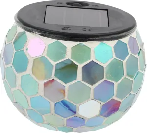 Garneck 1Pc Solar Mosaic Lamp Solar Lamp for Outdoor Garden Countryside Lawn Light Night Light Adorable Decorative for Villas Parks and Scenic Spots