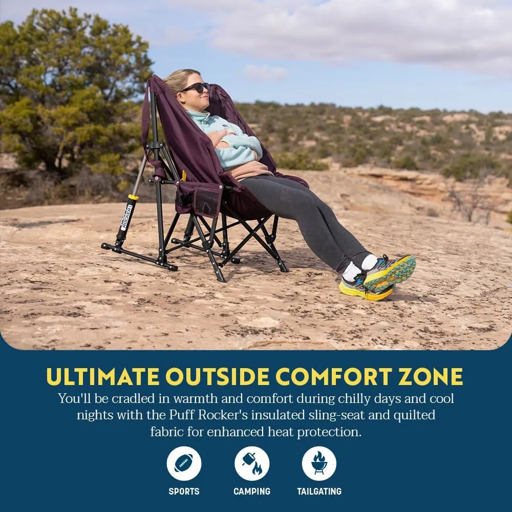 GCI Outdoor Puff Rocker - Amethyst