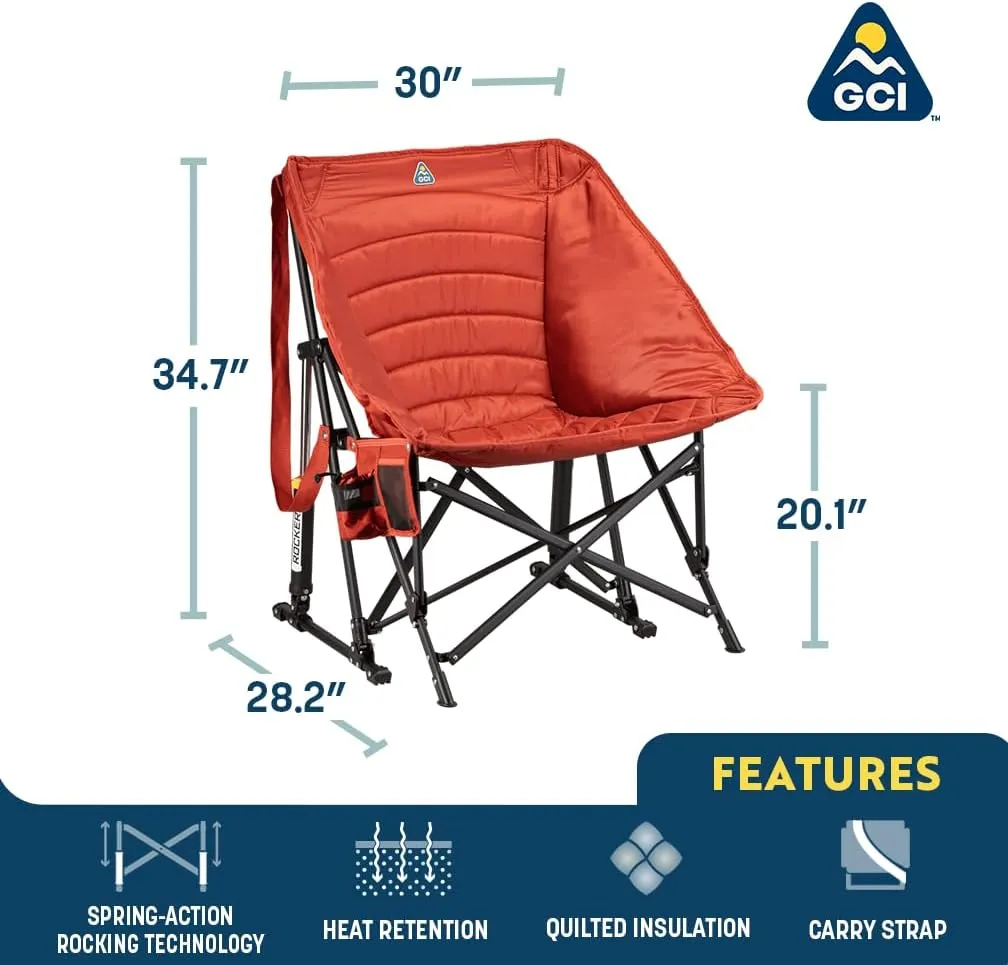 GCI Outdoor Puff Rocker - Amethyst