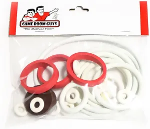 Gottlieb 1979 Solar Ride Pinball White Rubber Ring Kit