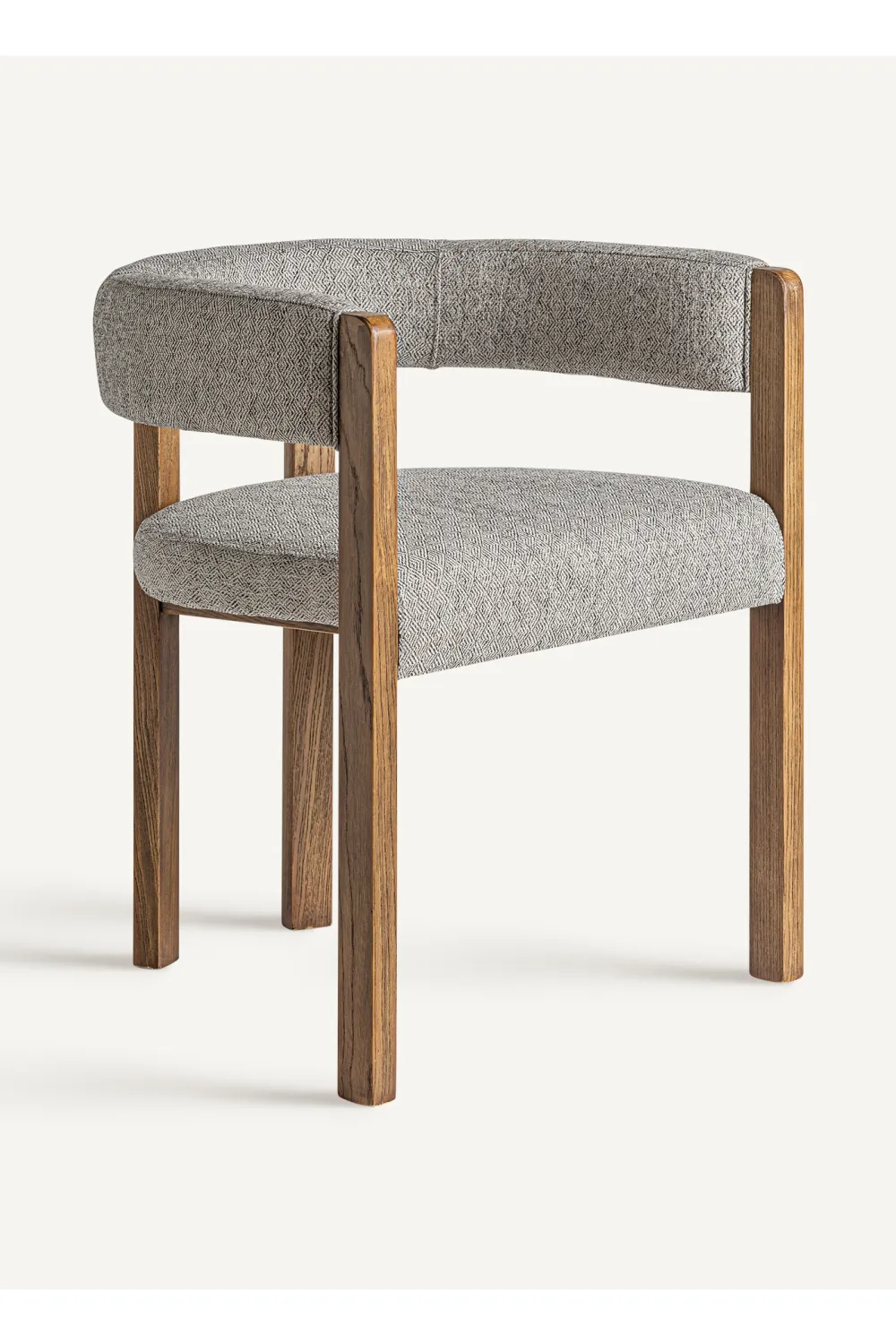 Gray Padded Accent Chair | Vical Home Wizerne