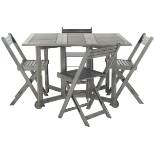 Grey Wash Arvin Table And Chair Set
