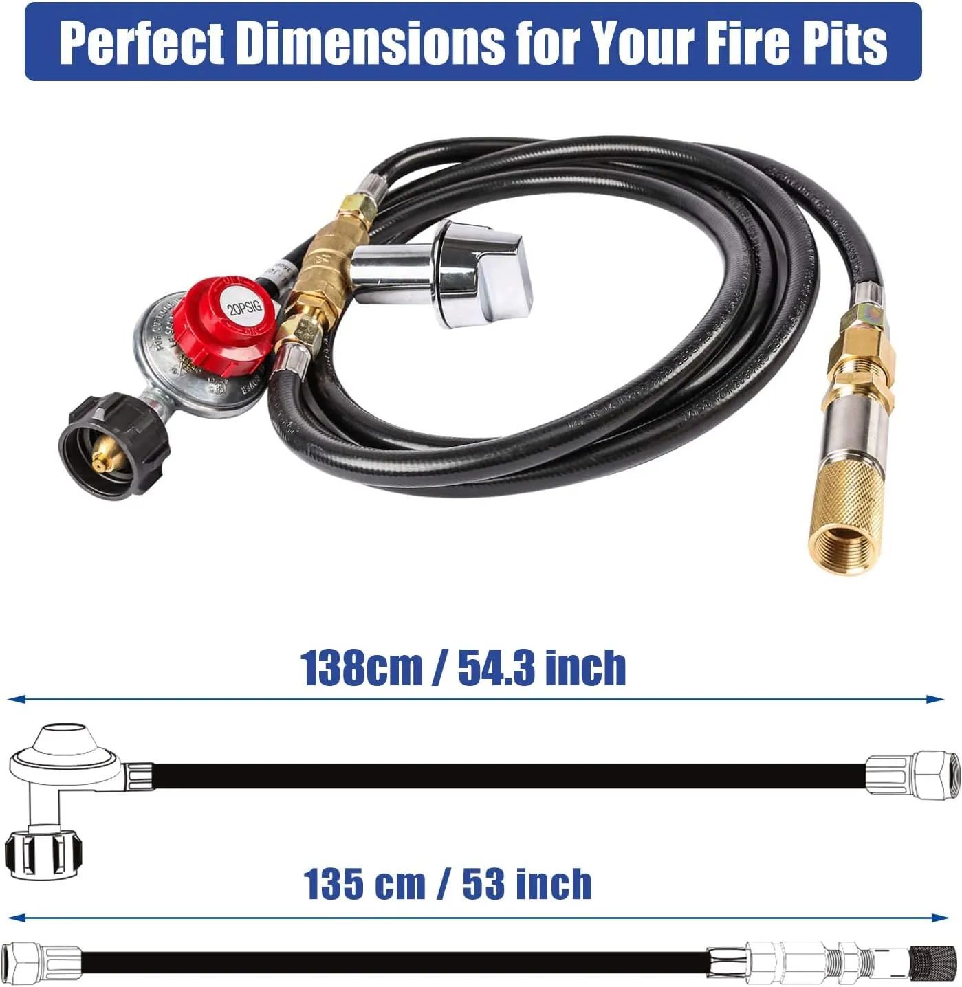 GRISUN Drop-in Fire Pit Kit 30 x 10 Inch, H-Shape Burner with Pan, Come with Upgraded Spark Ignition Kit for Gas Fire Pit, Fire Pit Table Insert Stainless Steel, Suitable for Indoor Outdoor Decoration