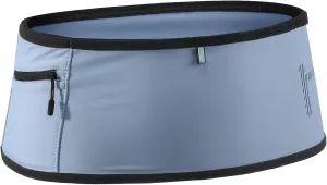 Haimont Lightweight Trail Running Waist Belt, Hydration Storage Belt Waist Pack for Men and Women with Zipper Pocket,Blue, S