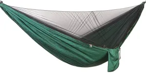 Hammock with Mosquito Net 2 Person Camping, Ultralight Portable Windproof, Anti-Mosquito, for Outdoor, Hiking, Backpacking, Travel
