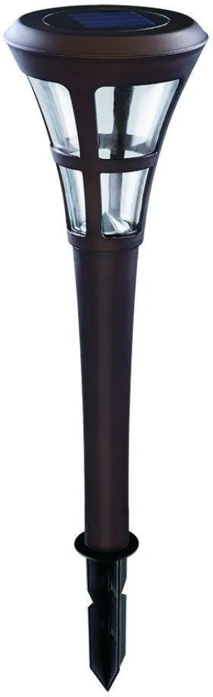 Hampton Bay 93130 Mediterranean Bronze Solar Path Light (6-Pack)
