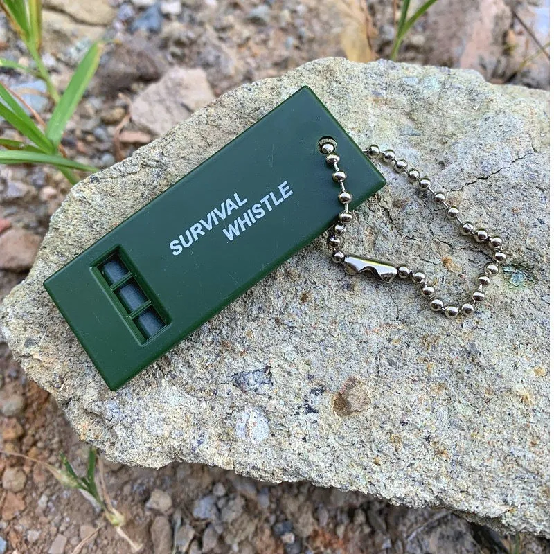 High Decibel Survival Whistle | 3-Frequency