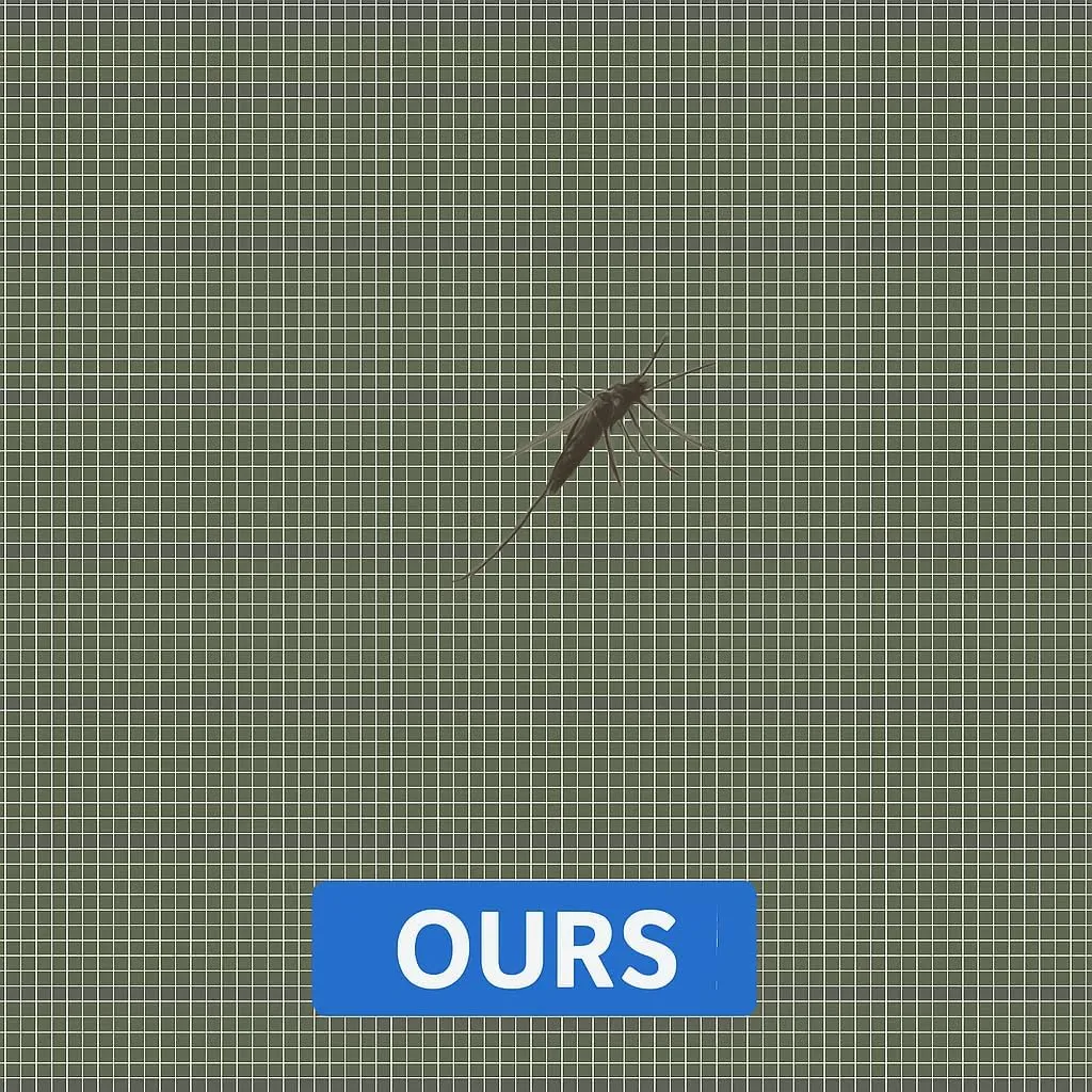 High-Density Magnetic Screen Door Mesh for Home and Patio, Tear Resistant Backdoor Screen Net with Magnetic Closure