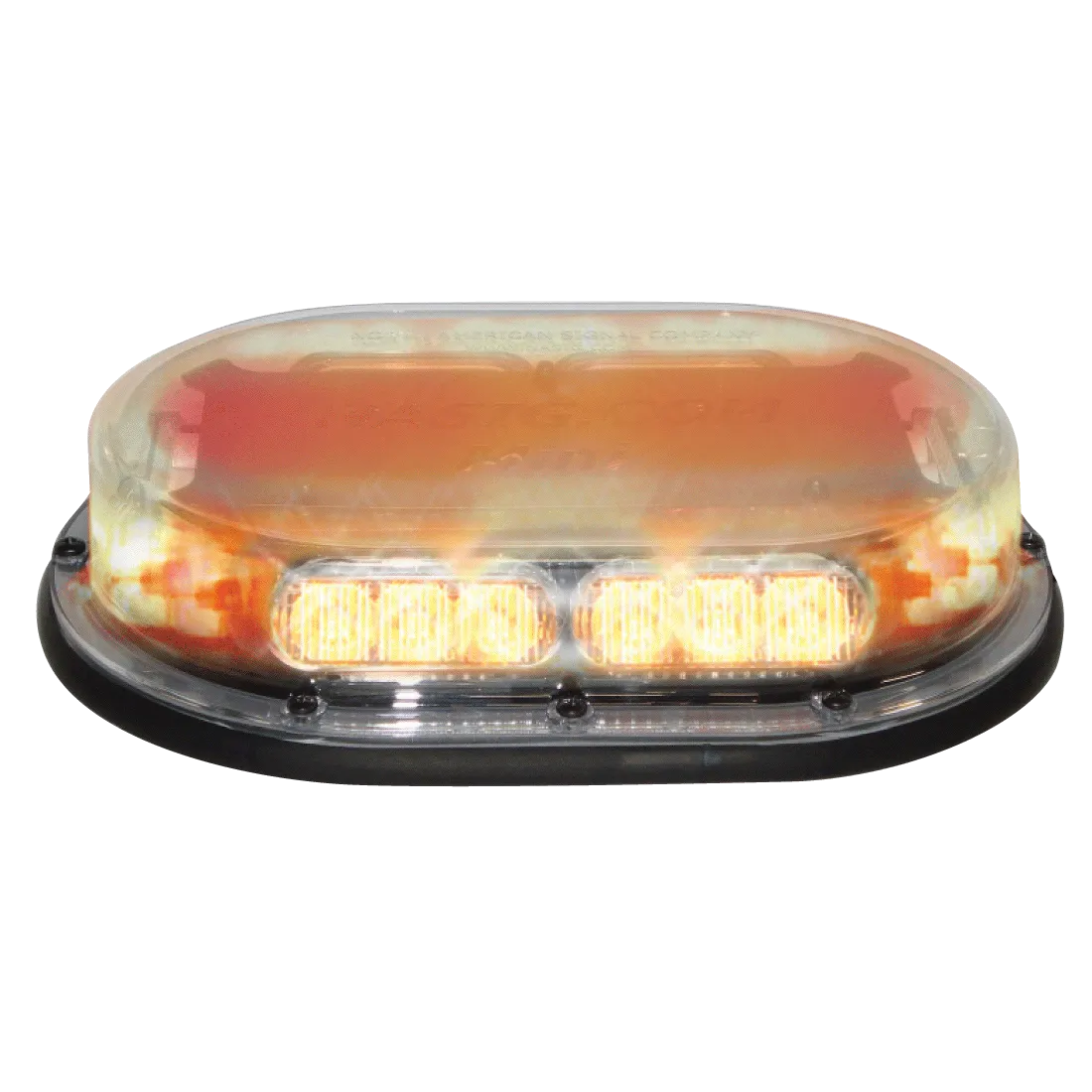 High Power LED Mini Bar - Amber - Permanent Mount