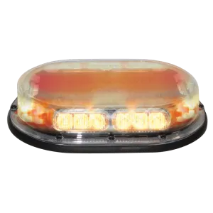 High Power LED Mini Bar - Amber - Permanent Mount