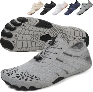 Hike Barefoot Shoes Womens Men,Unisex Barefoot Water Shoes Breathable, Anti-Slip Hiking Footwear for Athletic Wide Toe Shoe Footwear for Hiking, Walking, Running, Yoga, and Water Sports