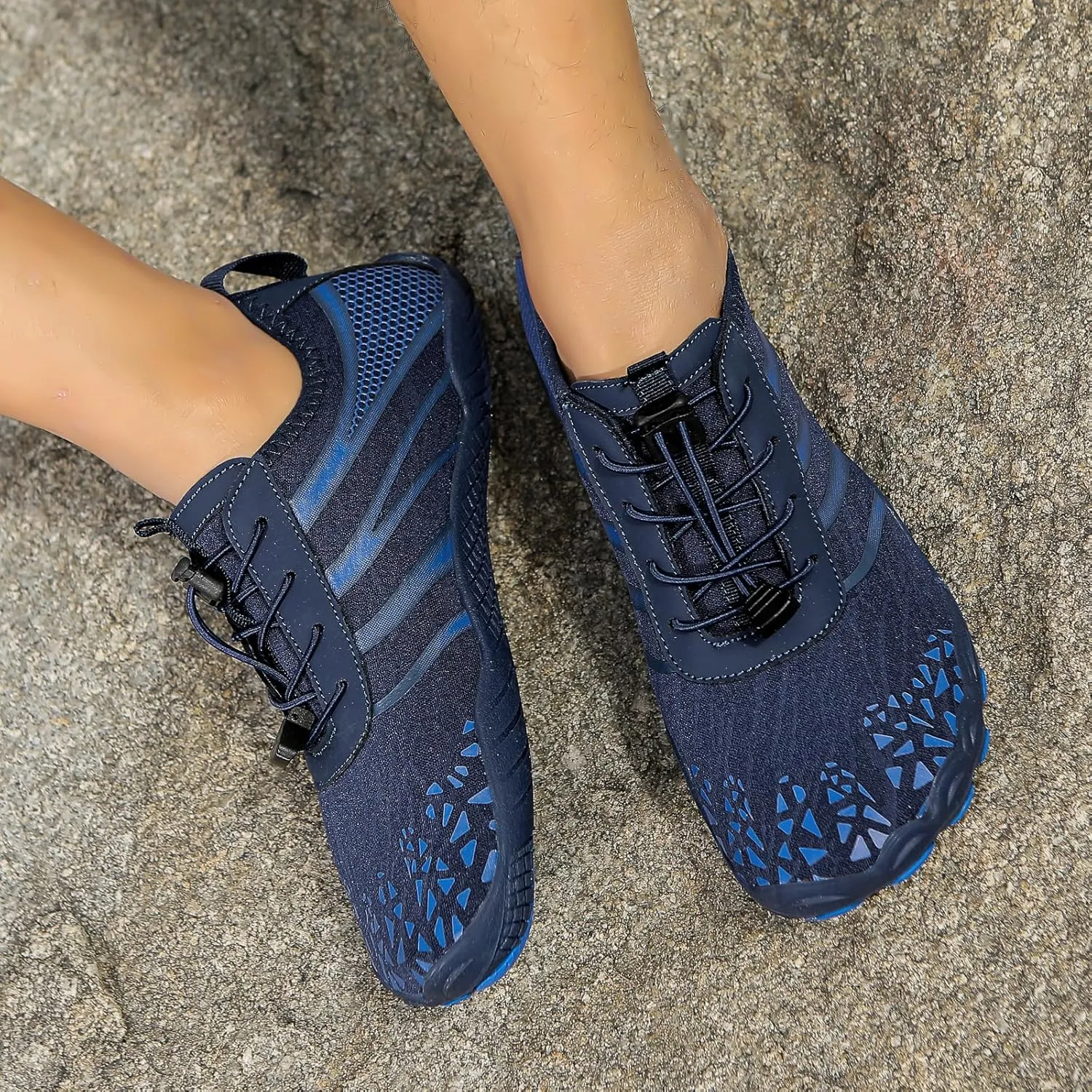 Hike Barefoot Shoes Womens Men,Unisex Barefoot Water Shoes Breathable, Anti-Slip Hiking Footwear for Athletic Wide Toe Shoe Footwear for Hiking, Walking, Running, Yoga, and Water Sports