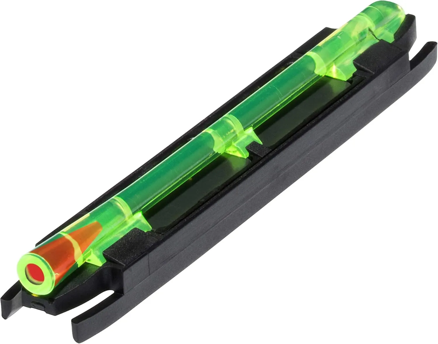 HIVIZ M300 Narrow Magnetic Fiber Optic Front Shotgun Sight Black, One Size