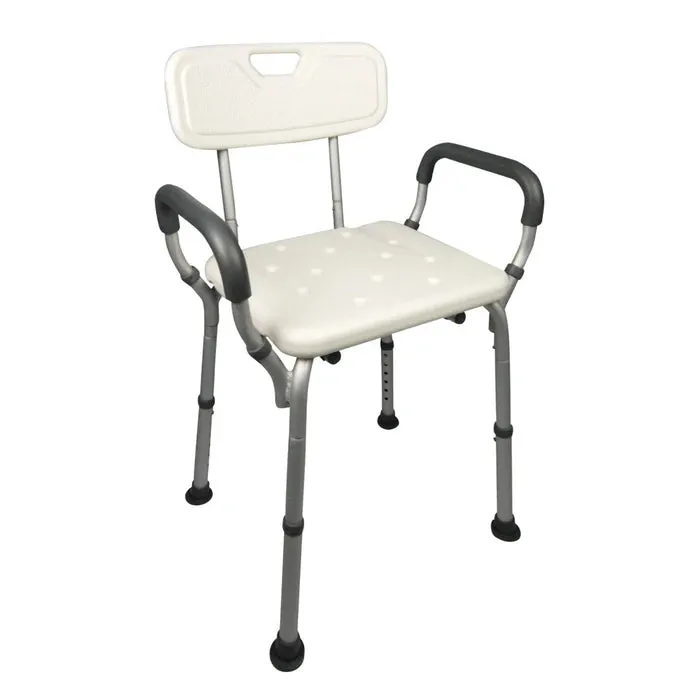 Homecraft Shower Chair With Back & Padded Removable Arms