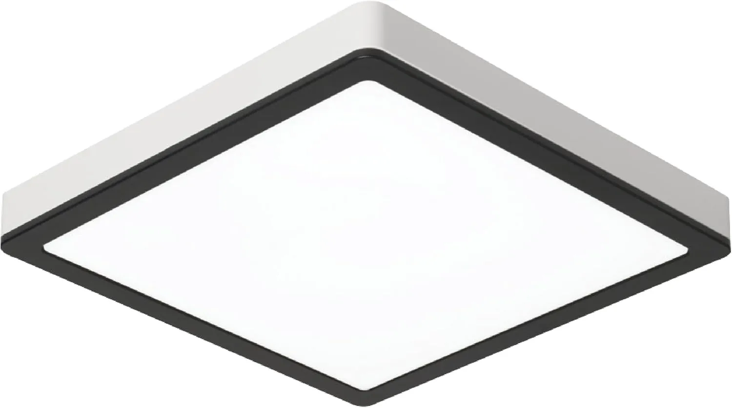 Homewerks 7105-10-MB Bathroom Fan with Light 70-CFM 1.0 Sone Square Ventilation Fan with Dimmable LED Light and Magnetic Trim Ring, Matte Black