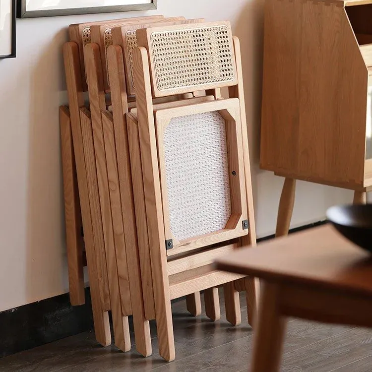 HORIYAMA Beech Foldable Chair (set of 2)