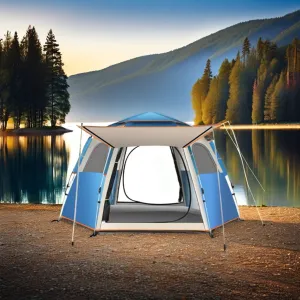 Hot Sale! Fully Automatic Outdoor Camping Tent Quick Opening and Folding Rain Proof Gear for Hiking and Camping Use