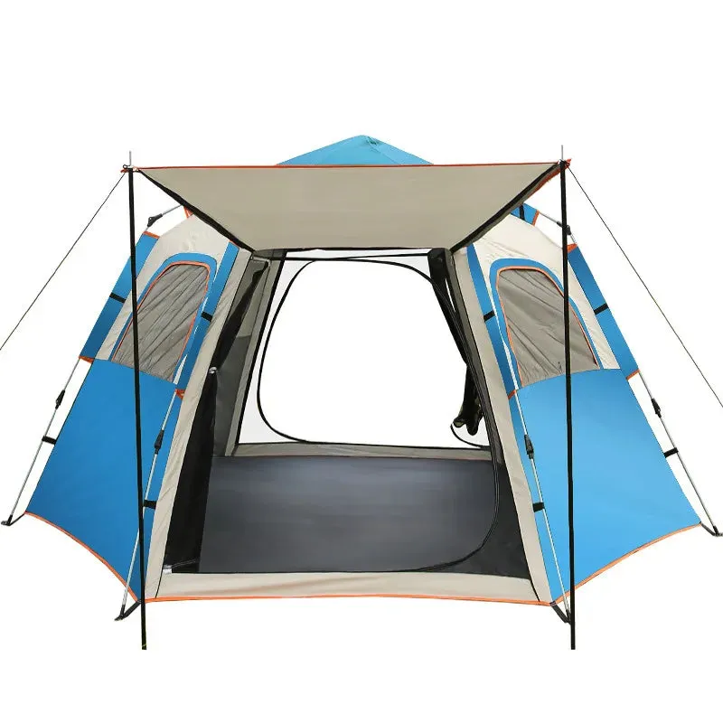 Hot Sale! Fully Automatic Outdoor Camping Tent Quick Opening and Folding Rain Proof Gear for Hiking and Camping Use