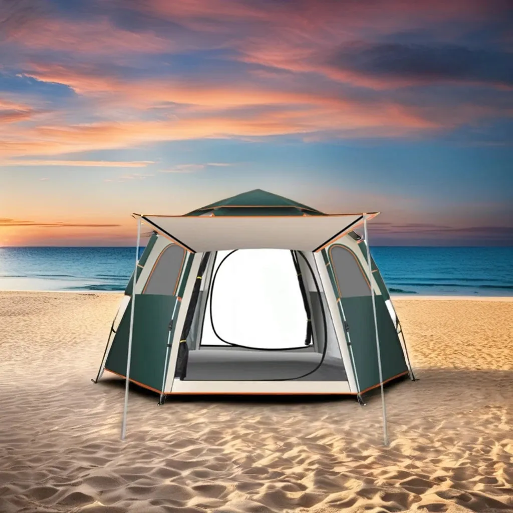Hot Sale! Fully Automatic Outdoor Camping Tent Quick Opening and Folding Rain Proof Gear for Hiking and Camping Use