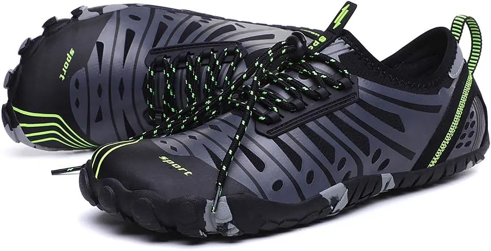 HXBER Water Shoes Quick Dry Lightweight River Trekking Shoes Athletic Sport Shoes for Beach Kayaking Boating Hiking Surfing Walking