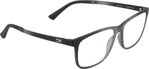 HyperX Spectre React - Gaming Eyewear, Blue Light Blocking Glasses, UV Protection, Ultem Frame, Crystal Clear Lenses, Microfiber Bag, Hard Case – Medium/Large Crystal Grey