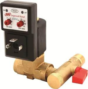 Ingersoll-Rand OEM EDV-2000 1/4" Inlet Electronic Drain Valve (110V), 3/32 Orifice
