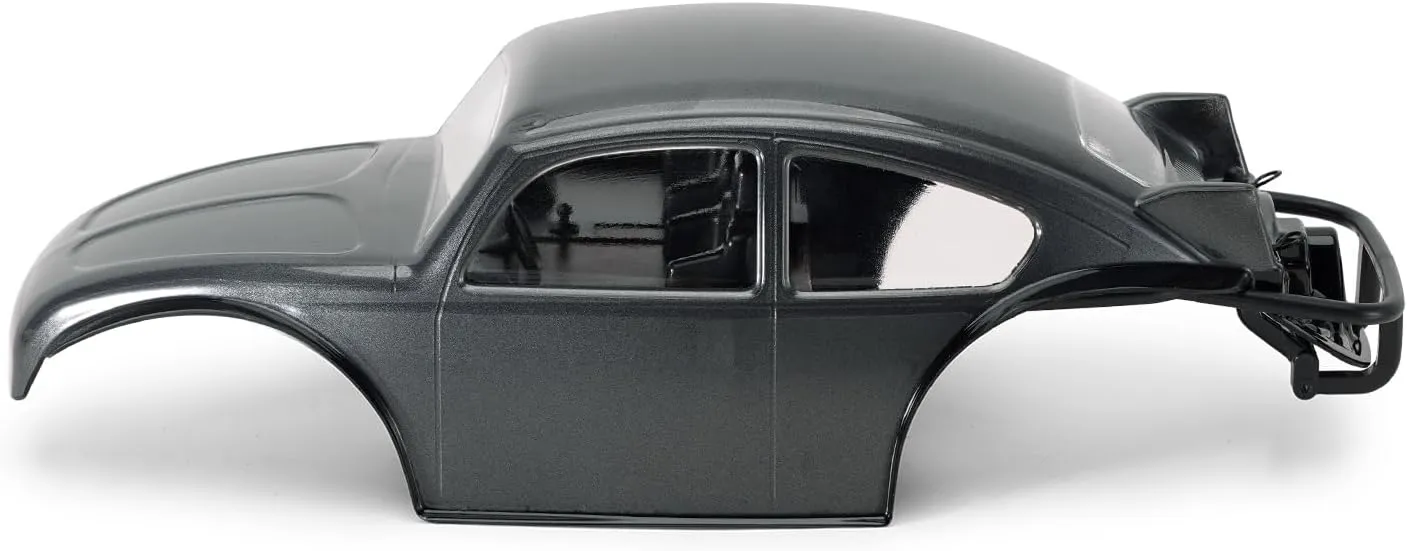 INJORA BUG24 Body with Roll Cage for 1/24 Axial SCX24 C10 JLU Bronco Base Camp Upgrade(Grey)