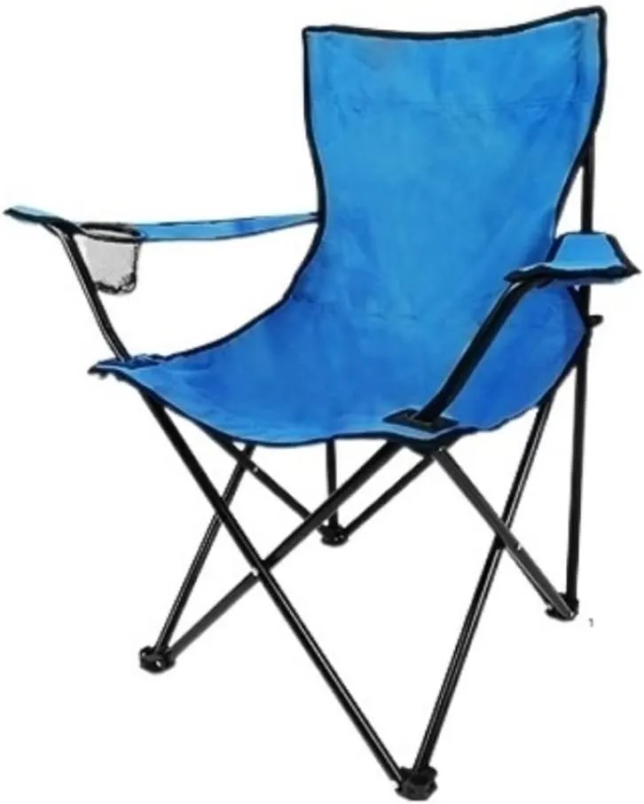 IRYZE Outdoor Chair Folding Camping Chair Folding Padded Deck Chair Backchair Beach Chair Fishing Chair Portable Lounge Chair Outdoor Armchair with Cup Holder Camping Chair Foldable Chair (Color : E)