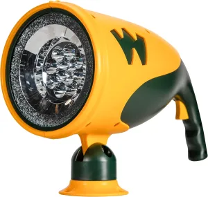 Jack and June Hand-Crank Powered Spotlight Playset Attachment with 12 LED Bulbs for Extreme Illumination